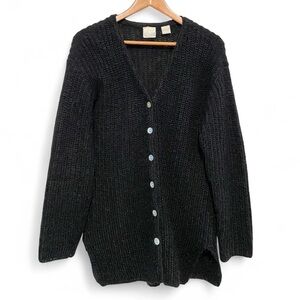 Vintage Black Mohair Fuzzy Knit Cardigan
Sweater
